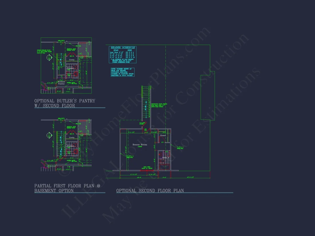 Modern house Plan: Blueprint, CAD Designs for Spacious Living