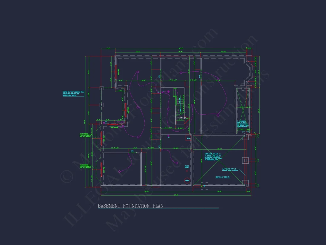 Modern house Plan: Blueprint, CAD Designs for Spacious Living