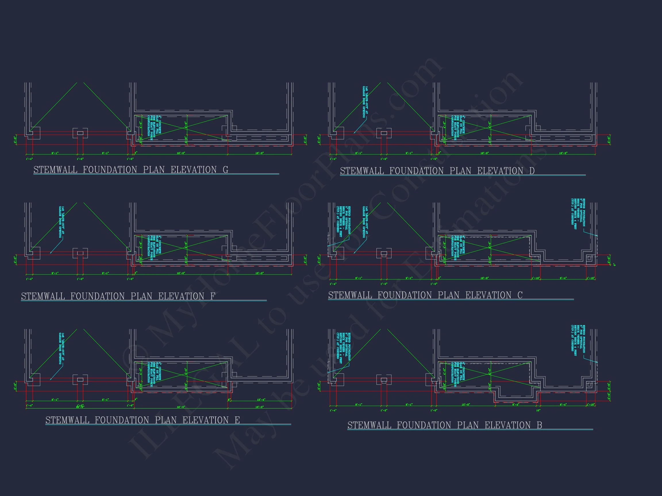 Modern house Plan: Blueprint, CAD Designs for Spacious Living
