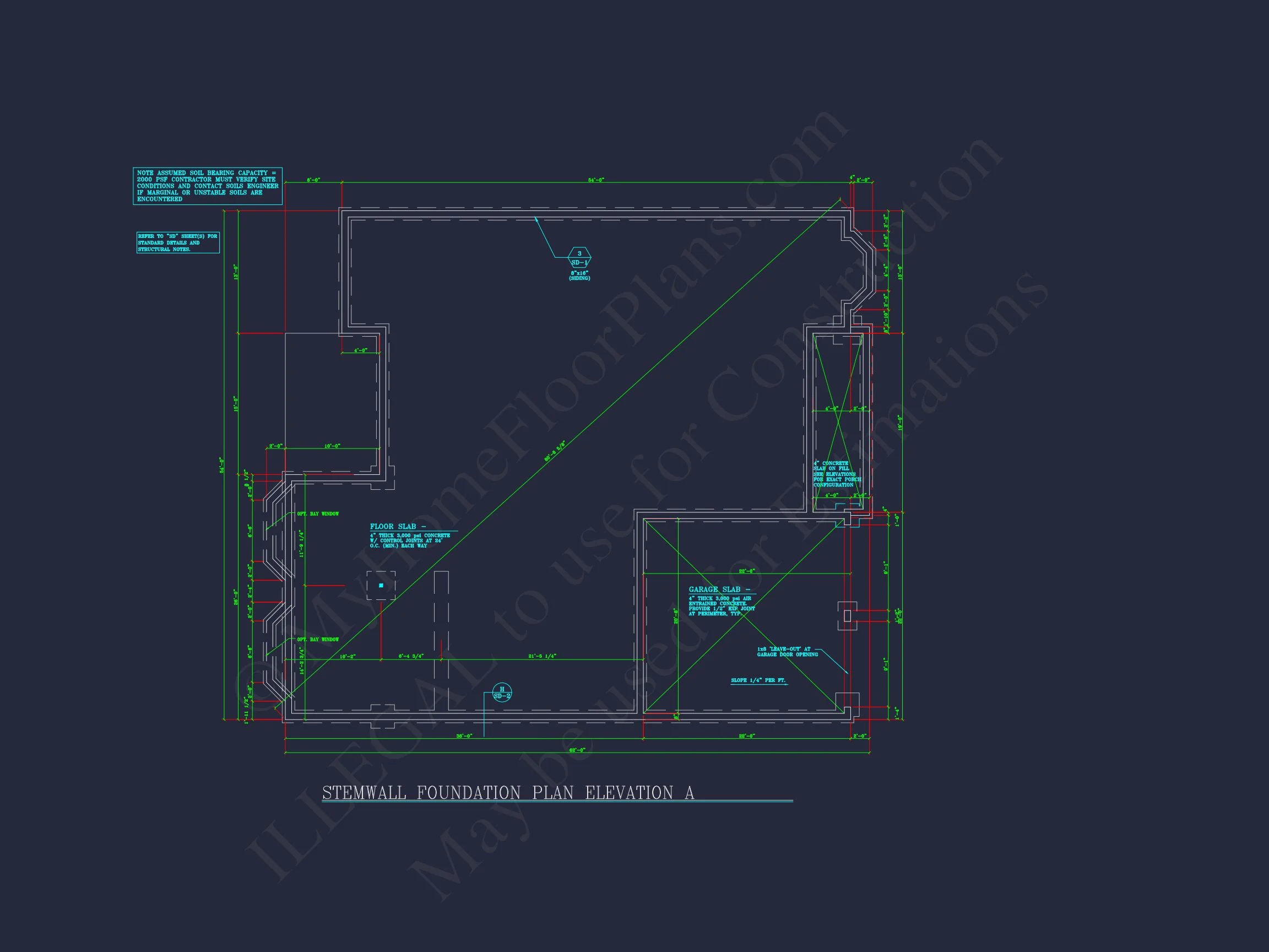 Modern house Plan: Blueprint, CAD Designs for Spacious Living