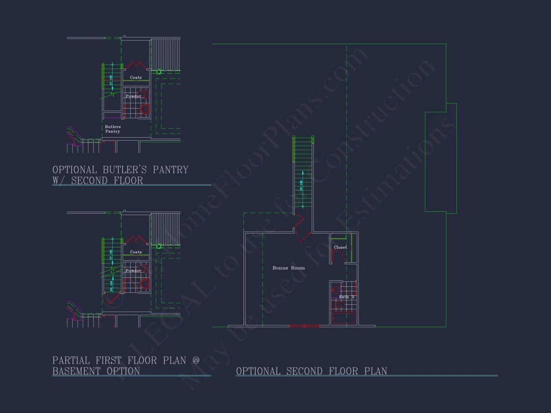 Modern house Plan: Blueprint, CAD Designs for Spacious Living