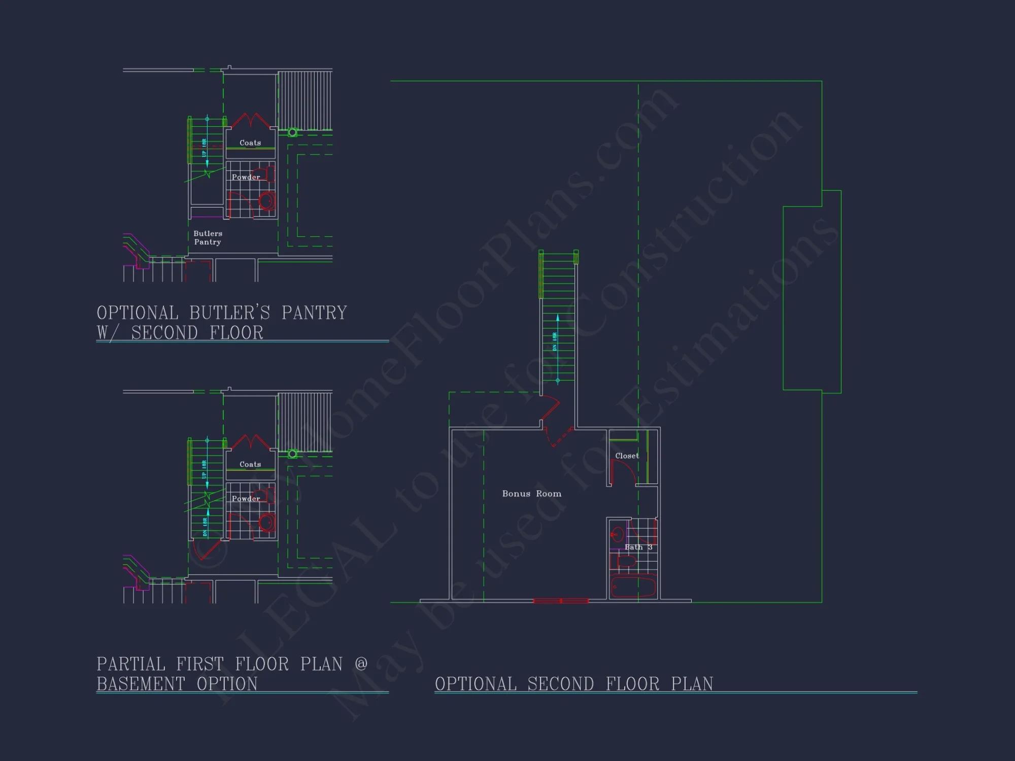 Modern house Plan: Blueprint, CAD Designs for Spacious Living