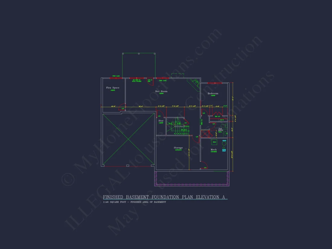 Elegant Two-Story house Plan with CAD Designs and Blueprints