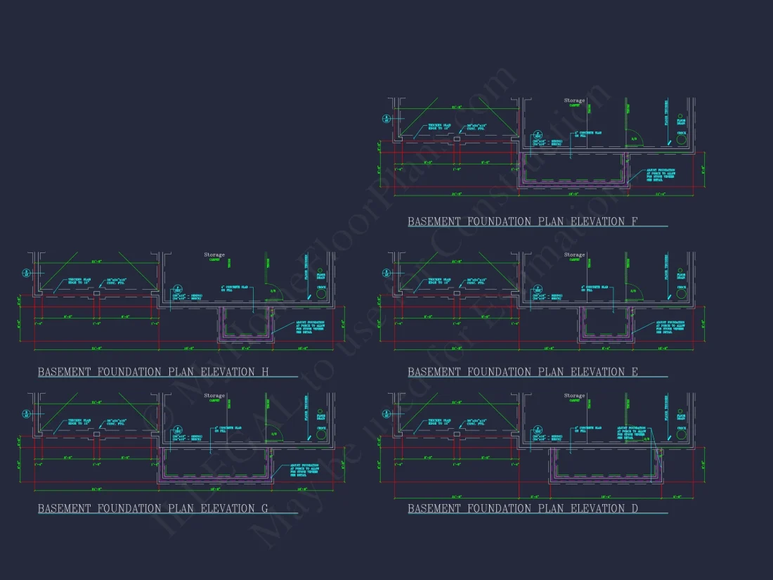 Elegant Two-Story house Plan with CAD Designs and Blueprints