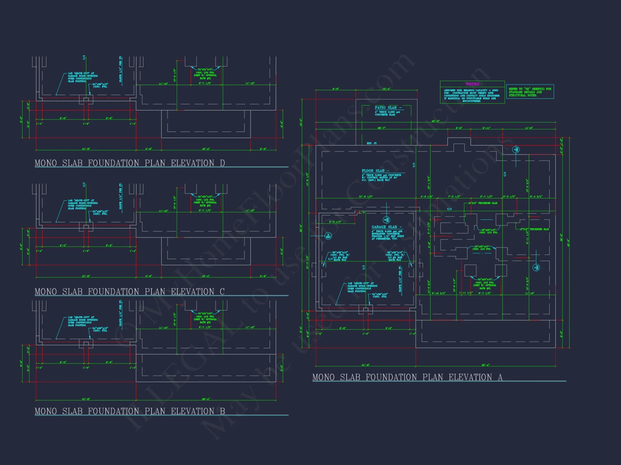 Elegant Two-Story house Plan with CAD Designs and Blueprints