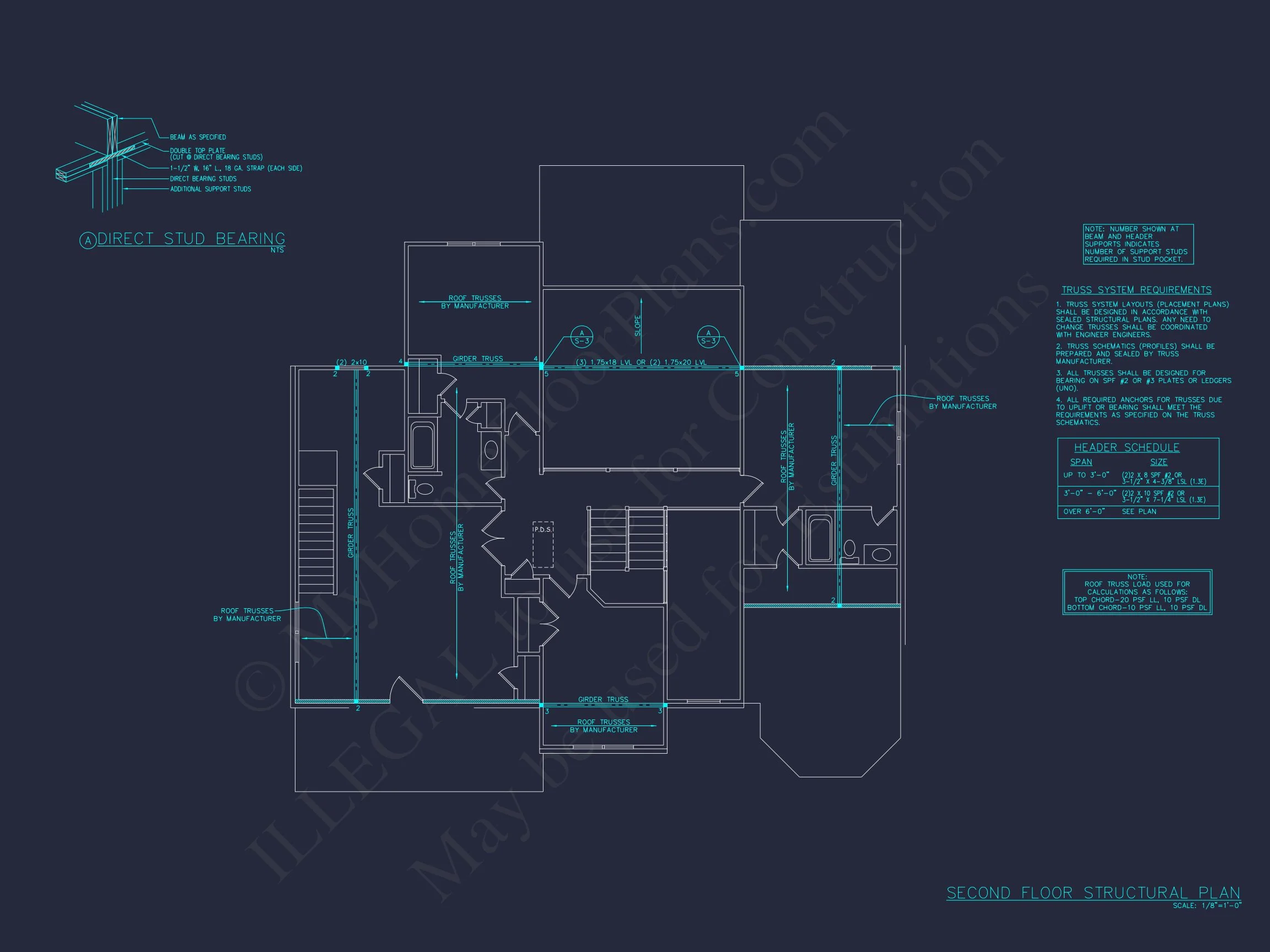 8-1397 HOUSE PLAN - Traditional Colonial Home Plan - 4-Bed, 3-Bath, 3,100 SF 37 Modern house Plan Design with 2 Stories, 4 Beds, and CAD Blueprint
