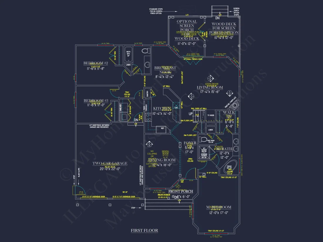 Elegant 2-Story house Plan with CAD Designs and Blueprint Features