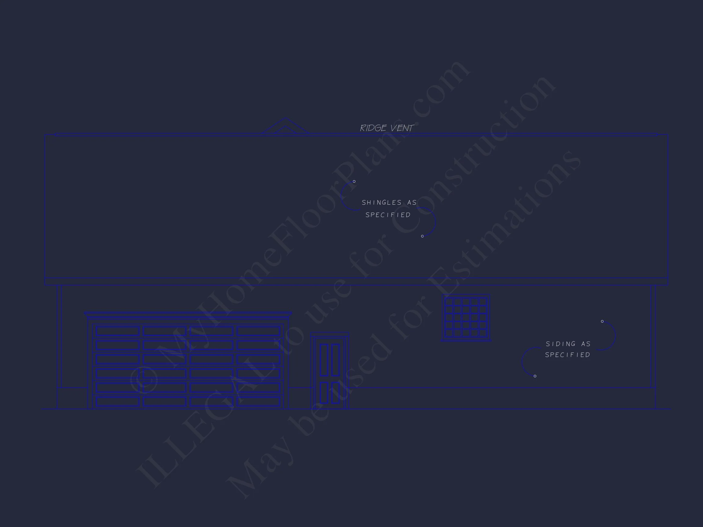 8-1984 HOUSE PLAN - Modern Farmhouse Home Plan - 3-Bed, 2-Bath, 2,008 SF 6 Spacious Ranch house Plan: 2008 Sq. Ft. Heated with Open Design