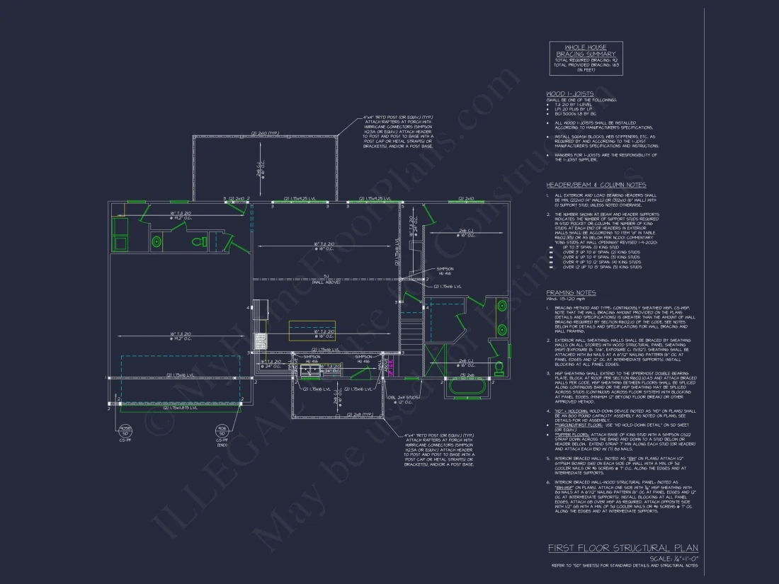 Charming 2-Story house Design with Modern CAD Floor Plan