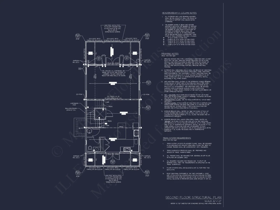 Stylish Beach house Floor Plan with CAD Designs and Blueprint