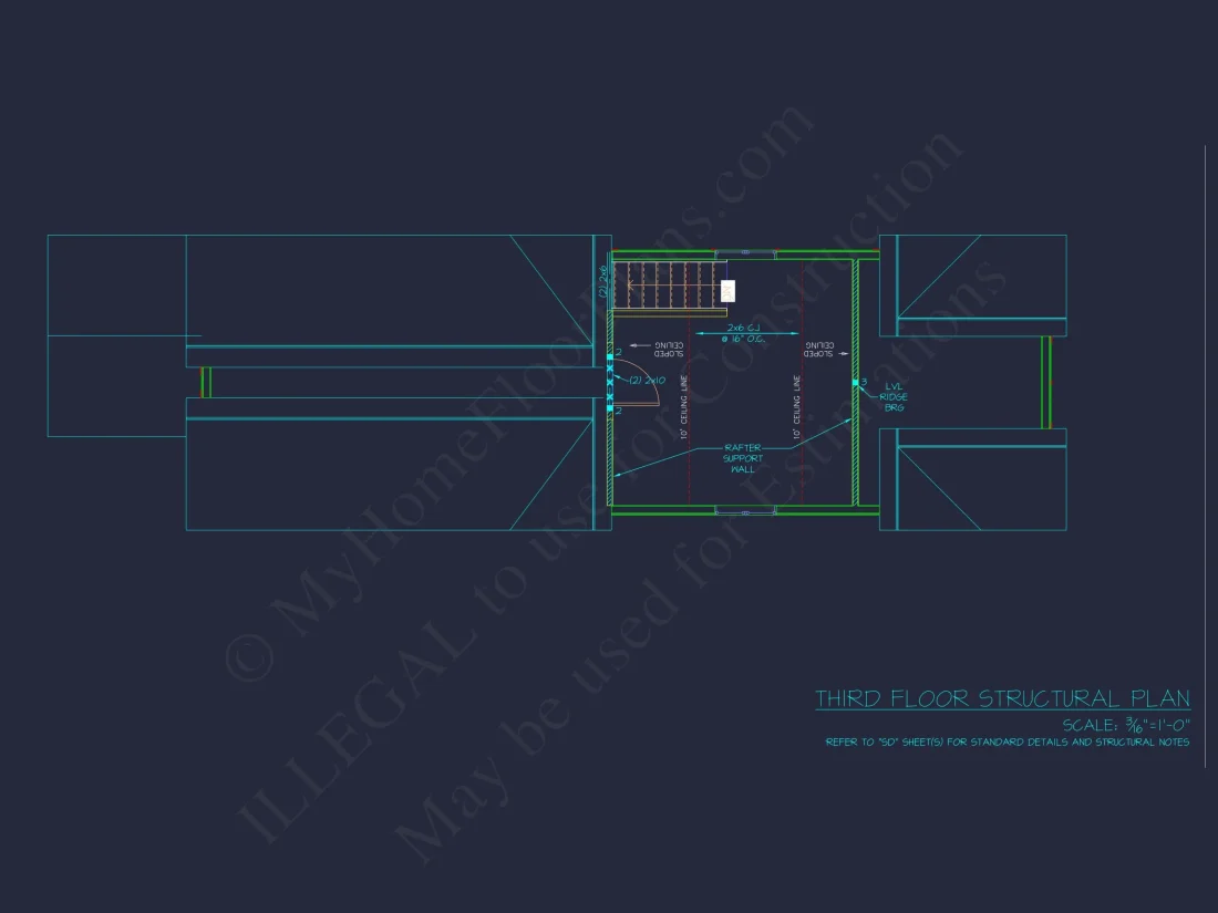 Modern Craftsman house Plan with Bonus Room and Open Floor Design