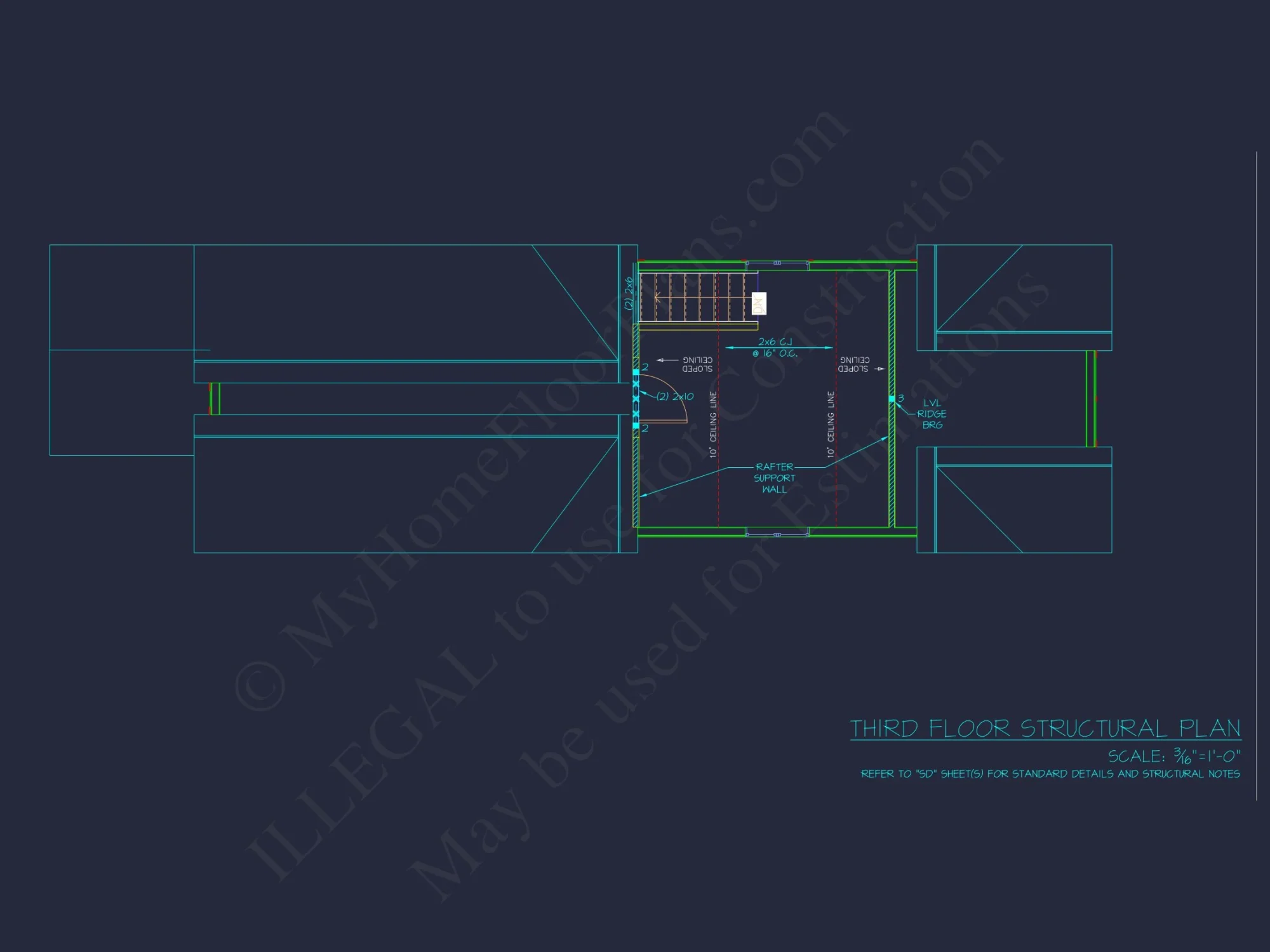 Modern Craftsman house Plan with Bonus Room and Open Floor Design