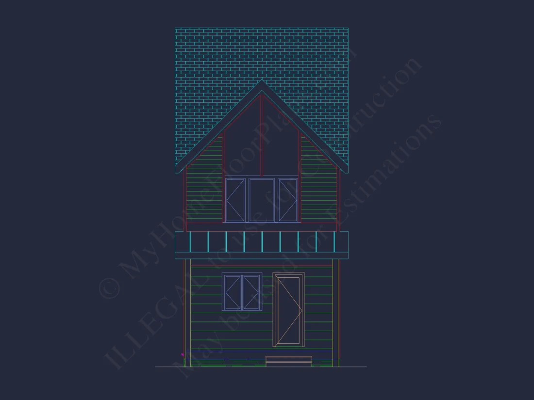 Modern Craftsman house Plan with Bonus Room and Open Floor Design