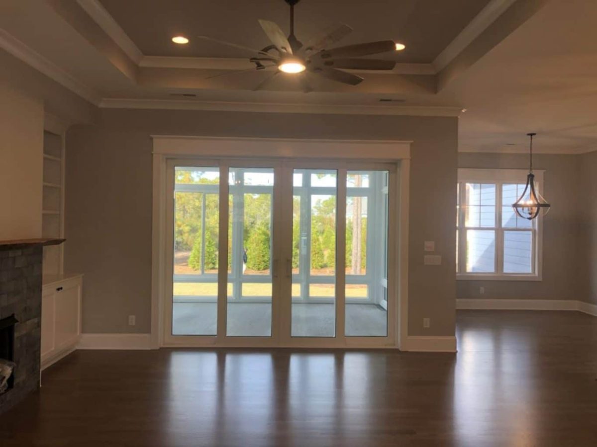 "Modern Craftsman house plan featuring a spacious floor design and CAD blueprints"