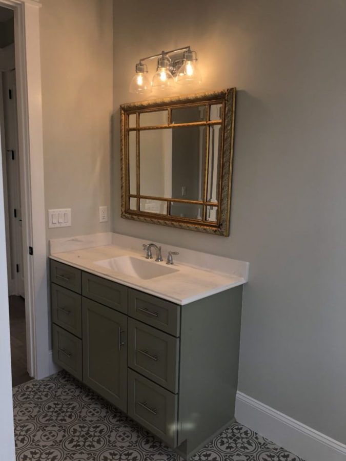 "Modern Craftsman house plan featuring spacious floor design with CAD blueprints"