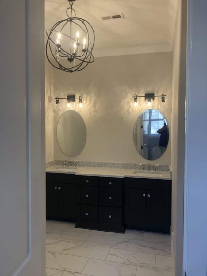 "Modern Craftsman house plan featuring spacious floor design and CAD blueprints"