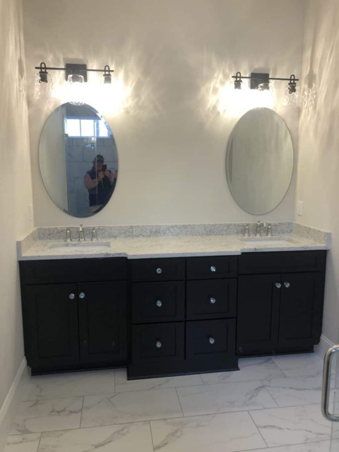 "Architectural CAD blueprints and spacious floor design of a modern craftsman house plan"