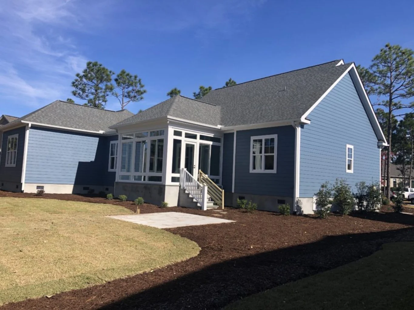 Modern Craftsman house Plan with Spacious Floor Design and CAD Blueprints