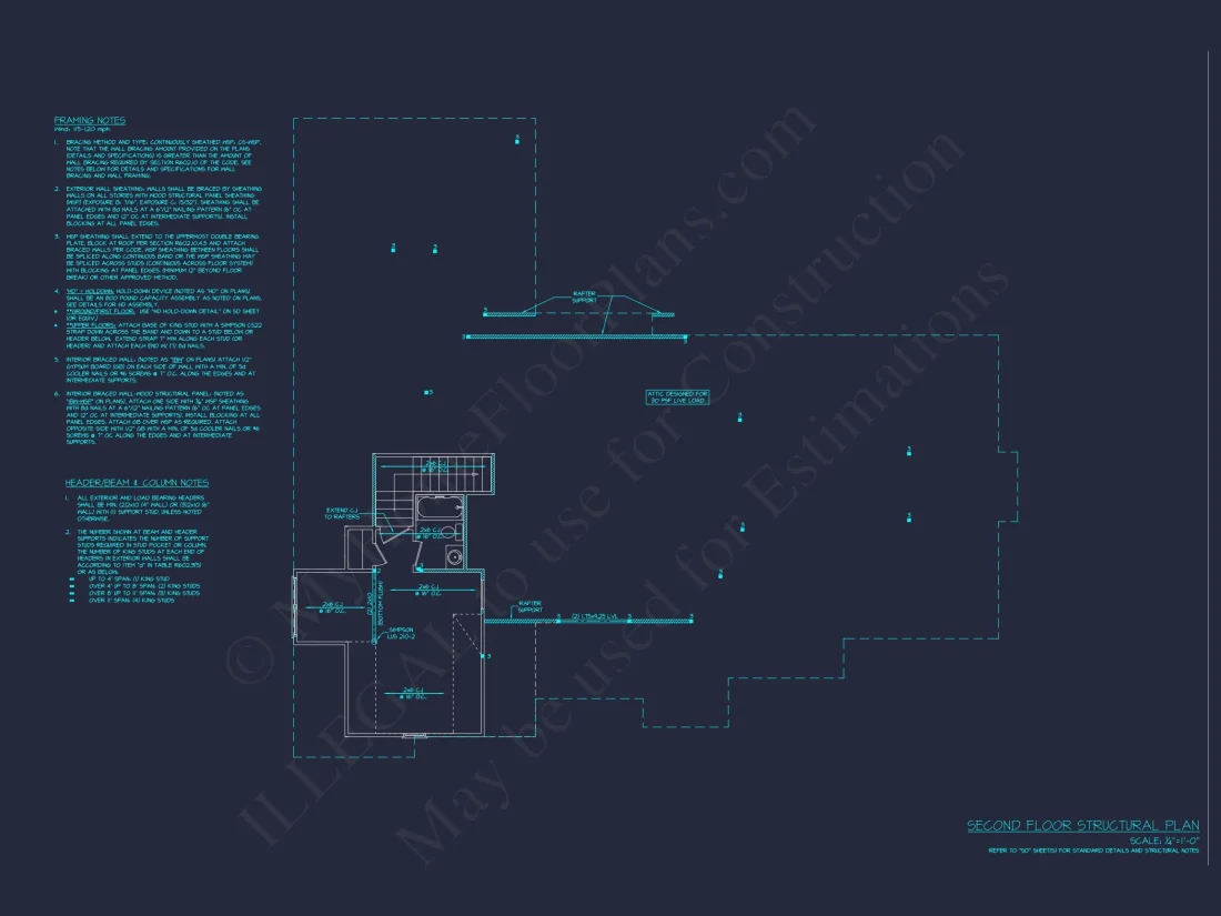 Craftsman house Plan with Bonus Room and Spacious Floor Plan