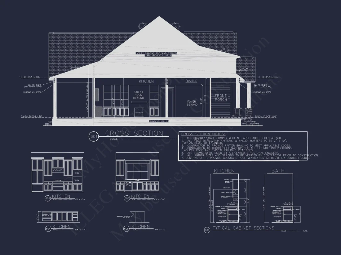 Craftsman house Plan with Bonus Room and Spacious Floor Plan