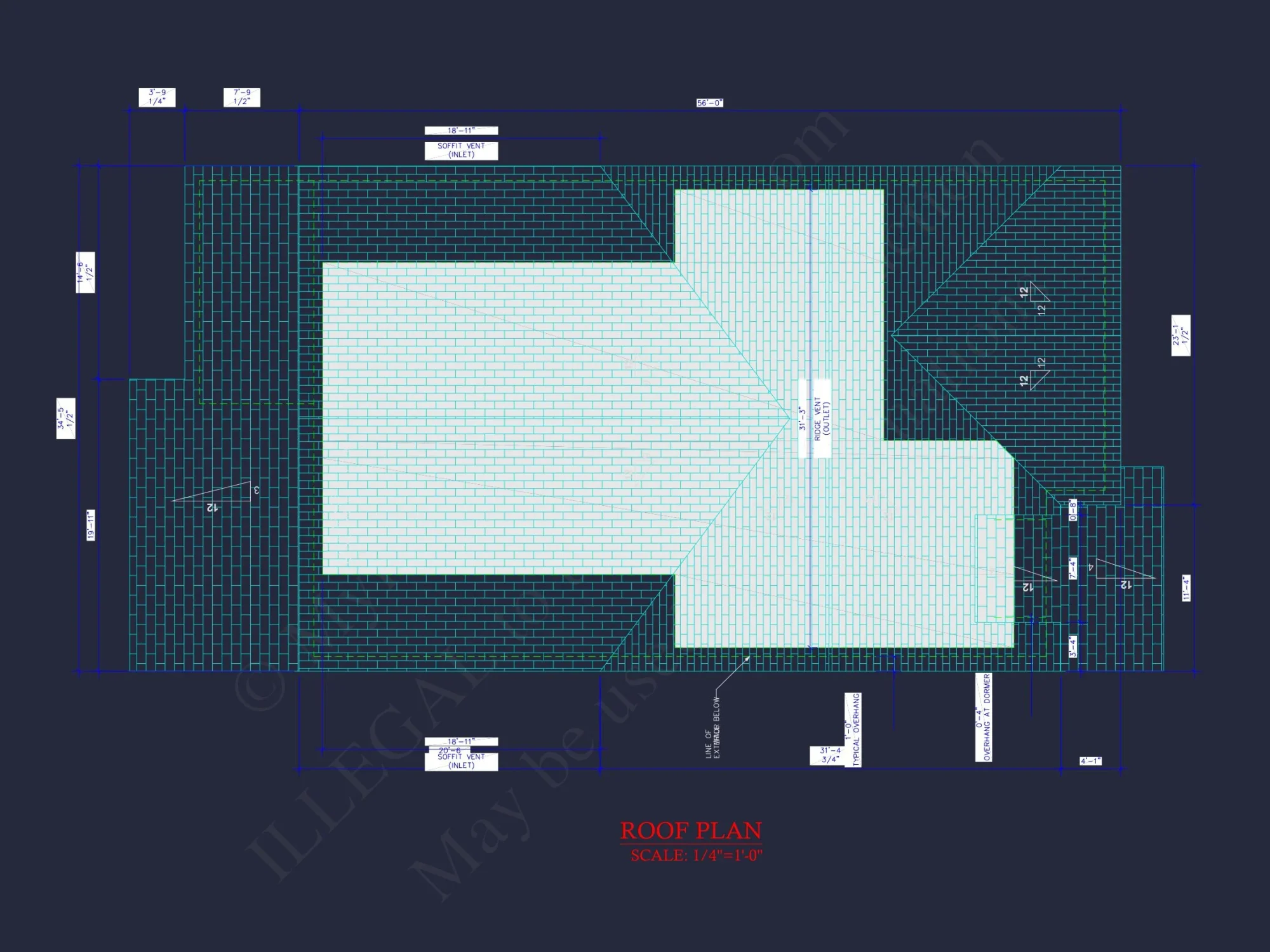 Modern Suburban house Plan with CAD Designs and 2 Floors