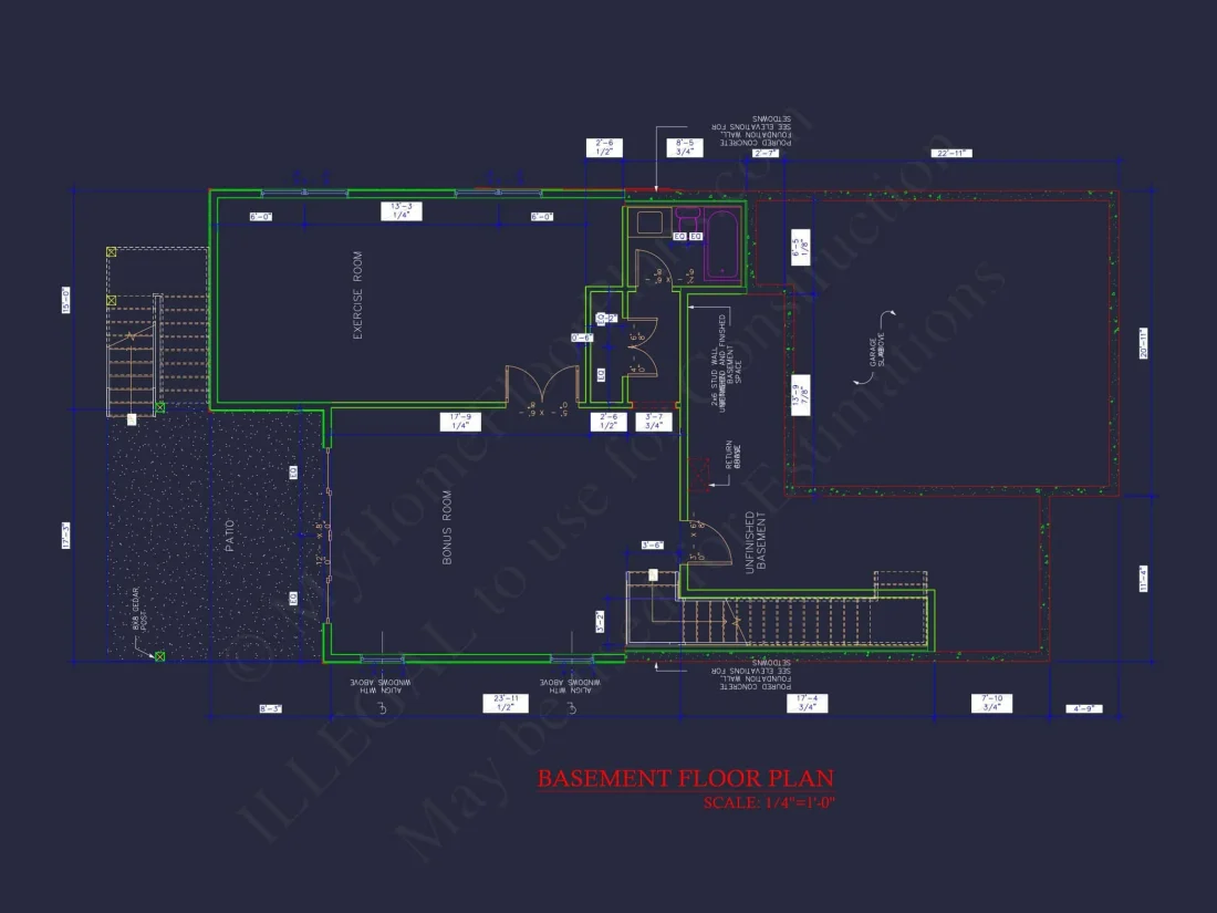 Modern Suburban house Plan with CAD Designs and 2 Floors