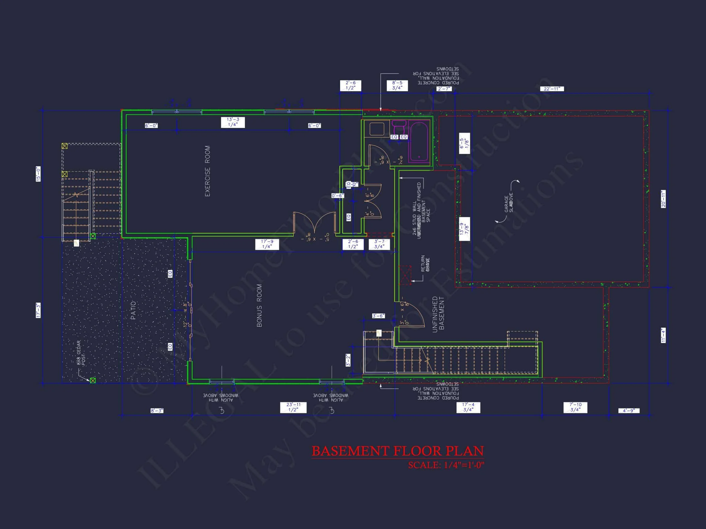 Modern Suburban house Plan with CAD Designs and 2 Floors