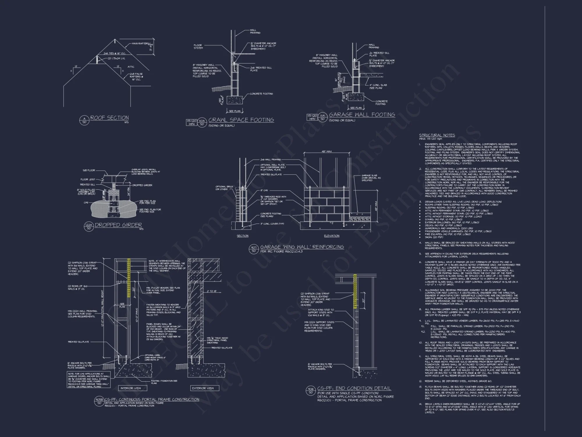 Modern Suburban house Plan with 3 Bedrooms and Open Floor Plan