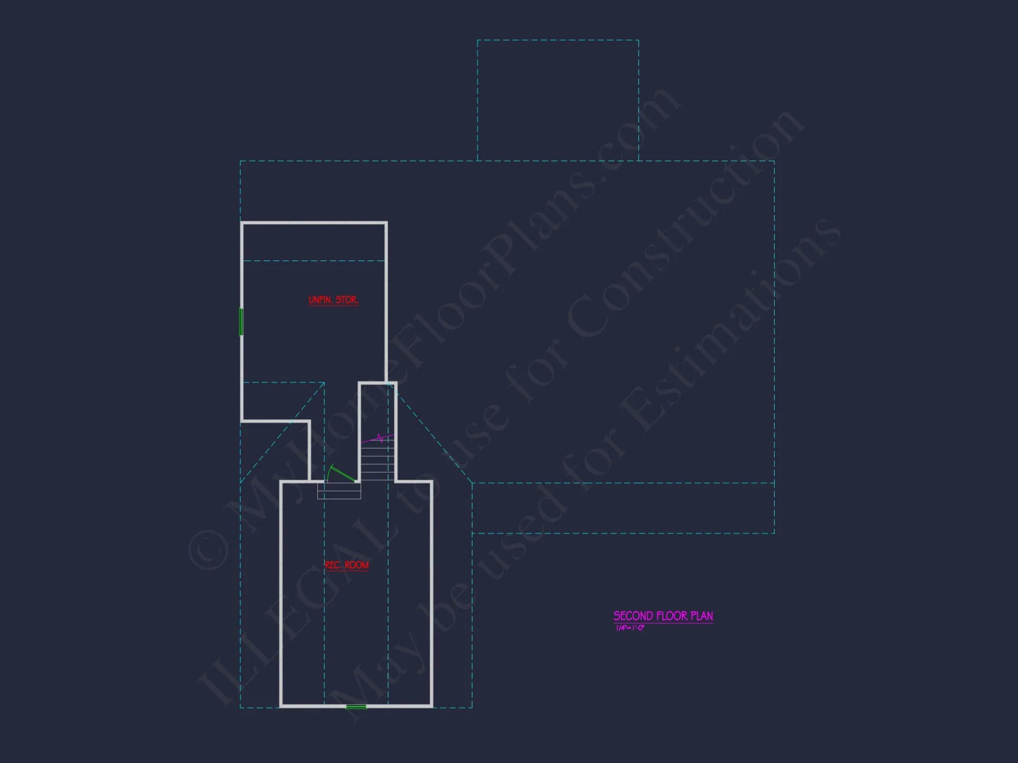 Modern Suburban house Plan with 3 Bedrooms and Open Floor Plan