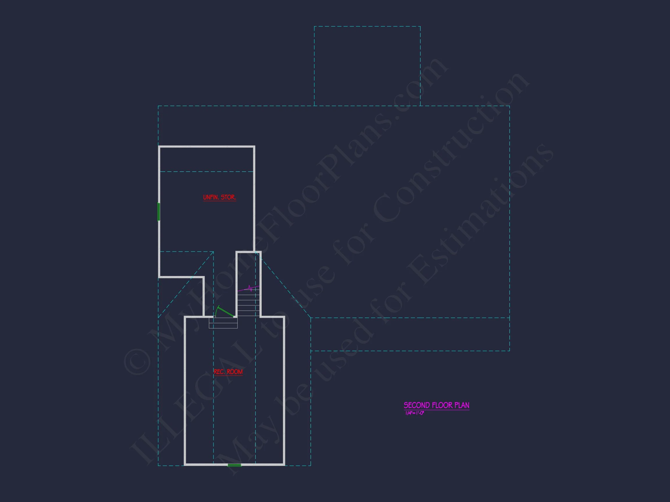 20-1945 HOUSE PLAN - Cape Cod Home Plan - 3-Bed, 2-Bath, 1,850 SF 5 Modern Suburban house Plan with 3 Bedrooms and Open Floor Plan