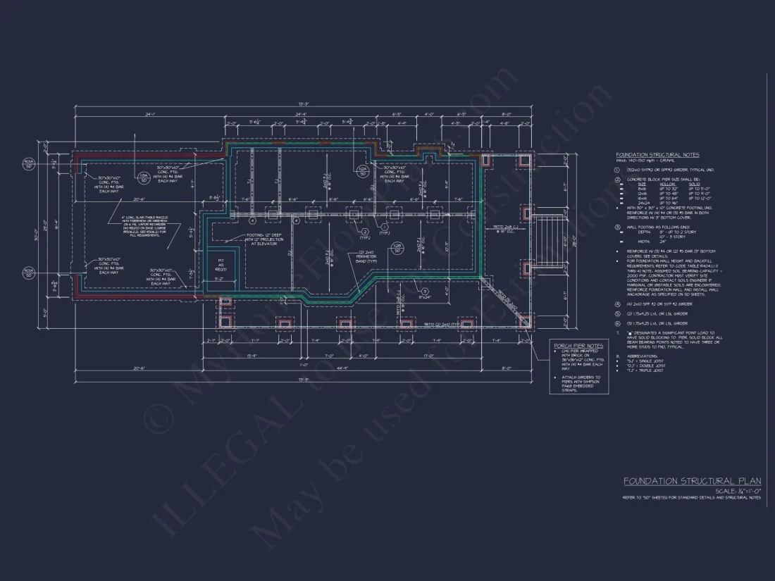 Elegant Charleston house Plan with 2-Story CAD Architecture