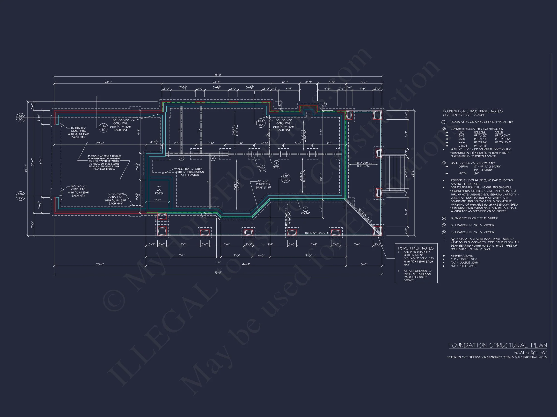 20-1925 HOUSE PLAN - Charleston House Plan - 3-Bed, 2.5-Bath, 2,298 SF 22 Elegant Charleston house Plan with 2-Story CAD Architecture