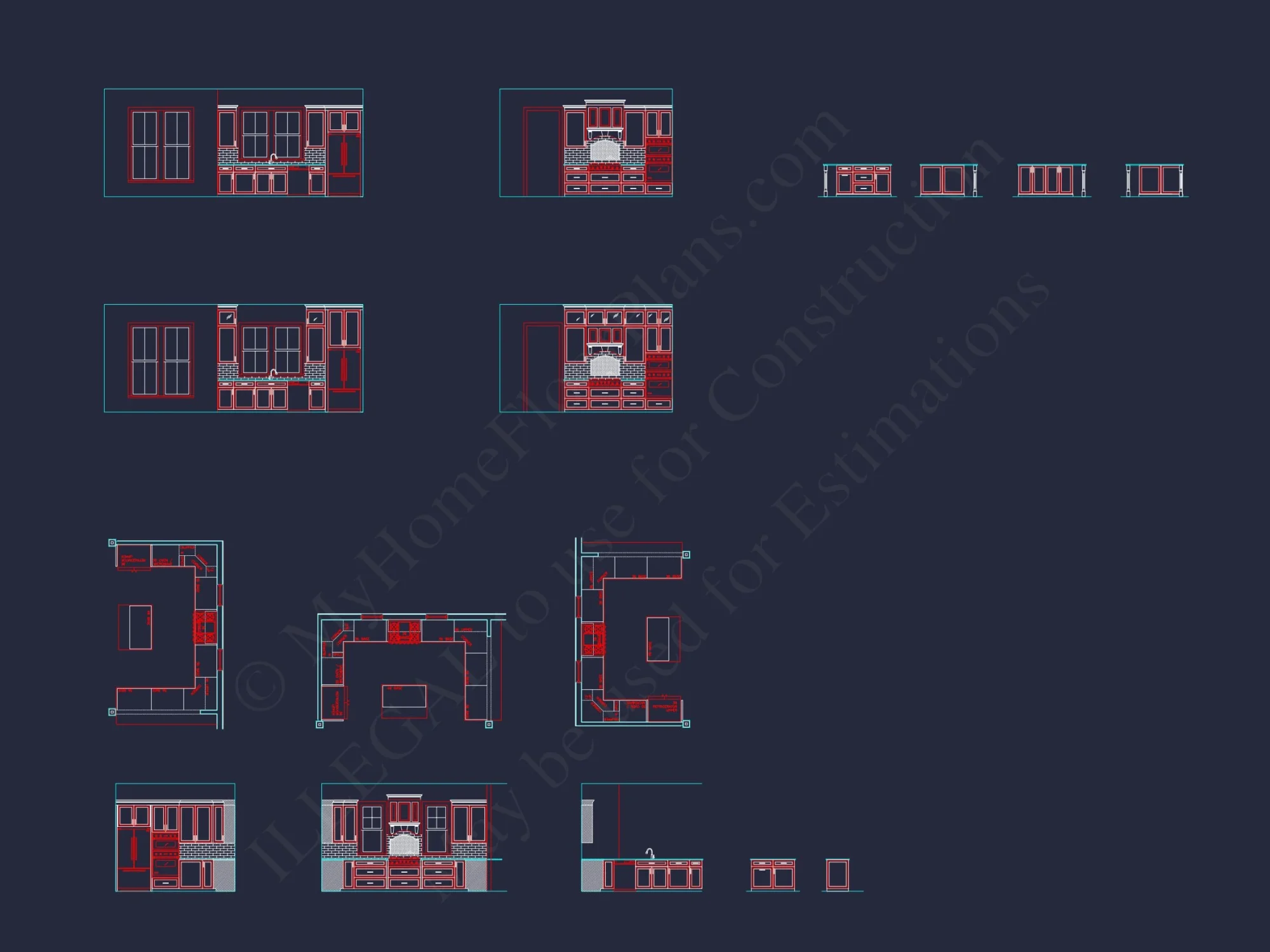 Elegant Charleston house Plan with 2-Story CAD Architecture