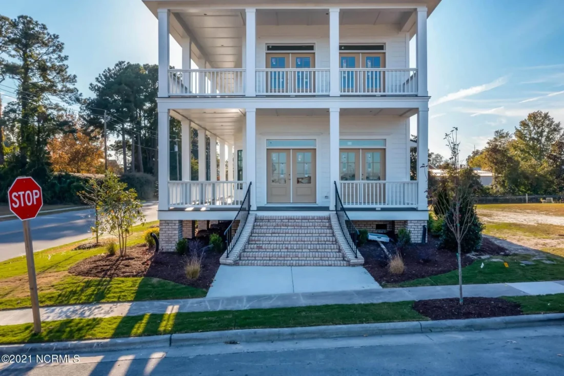 Elegant Charleston house Plan with 2-Story CAD Architecture