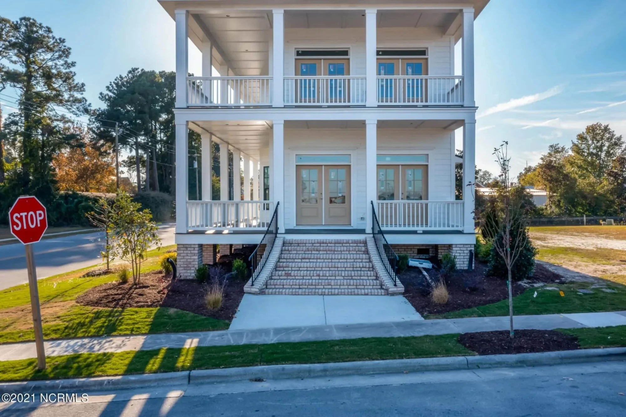 Elegant Charleston house Plan with 2-Story CAD Architecture
