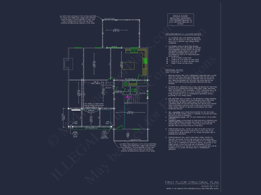 Traditional house Plan with CAD Blueprints and Open Floor Plan