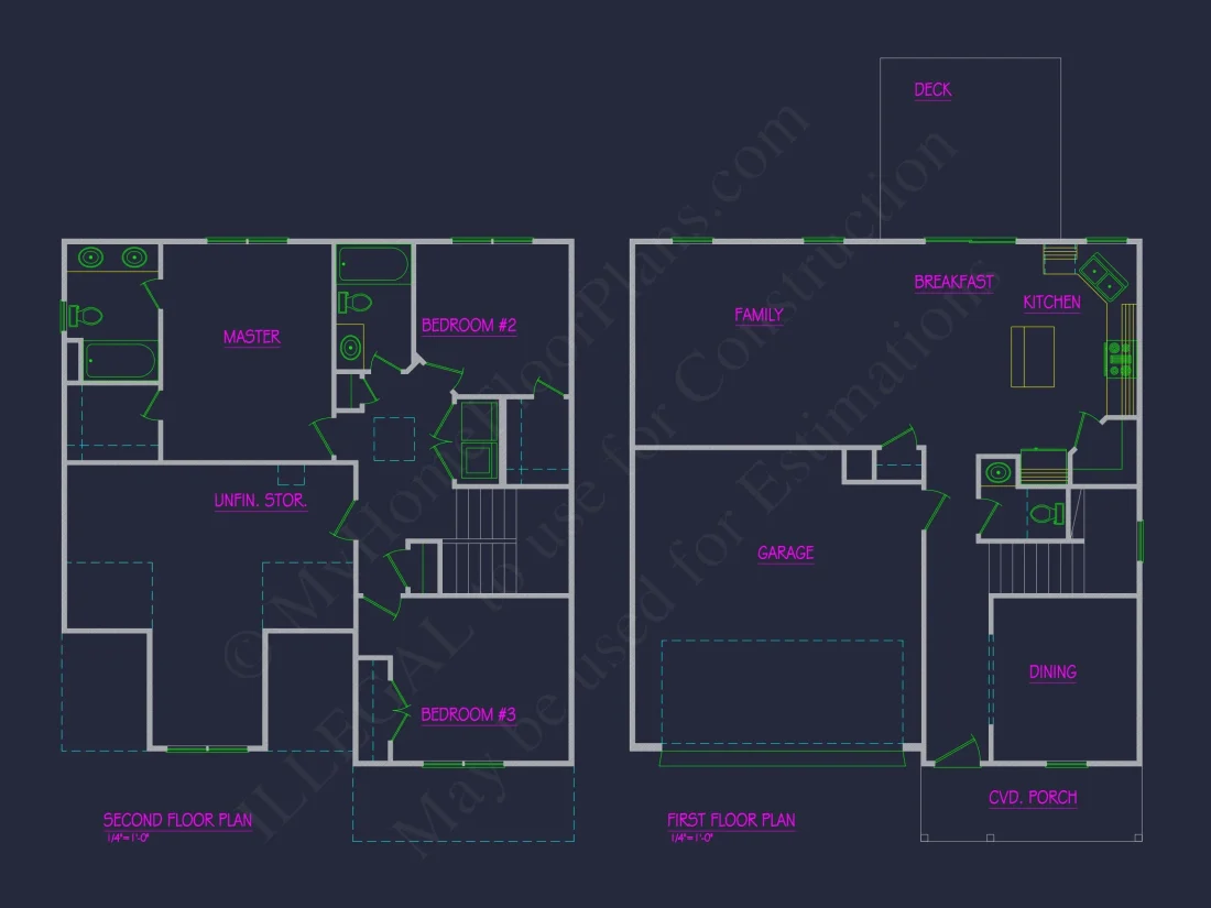 Modern Craftsman house Plan with CAD Architecture Designs