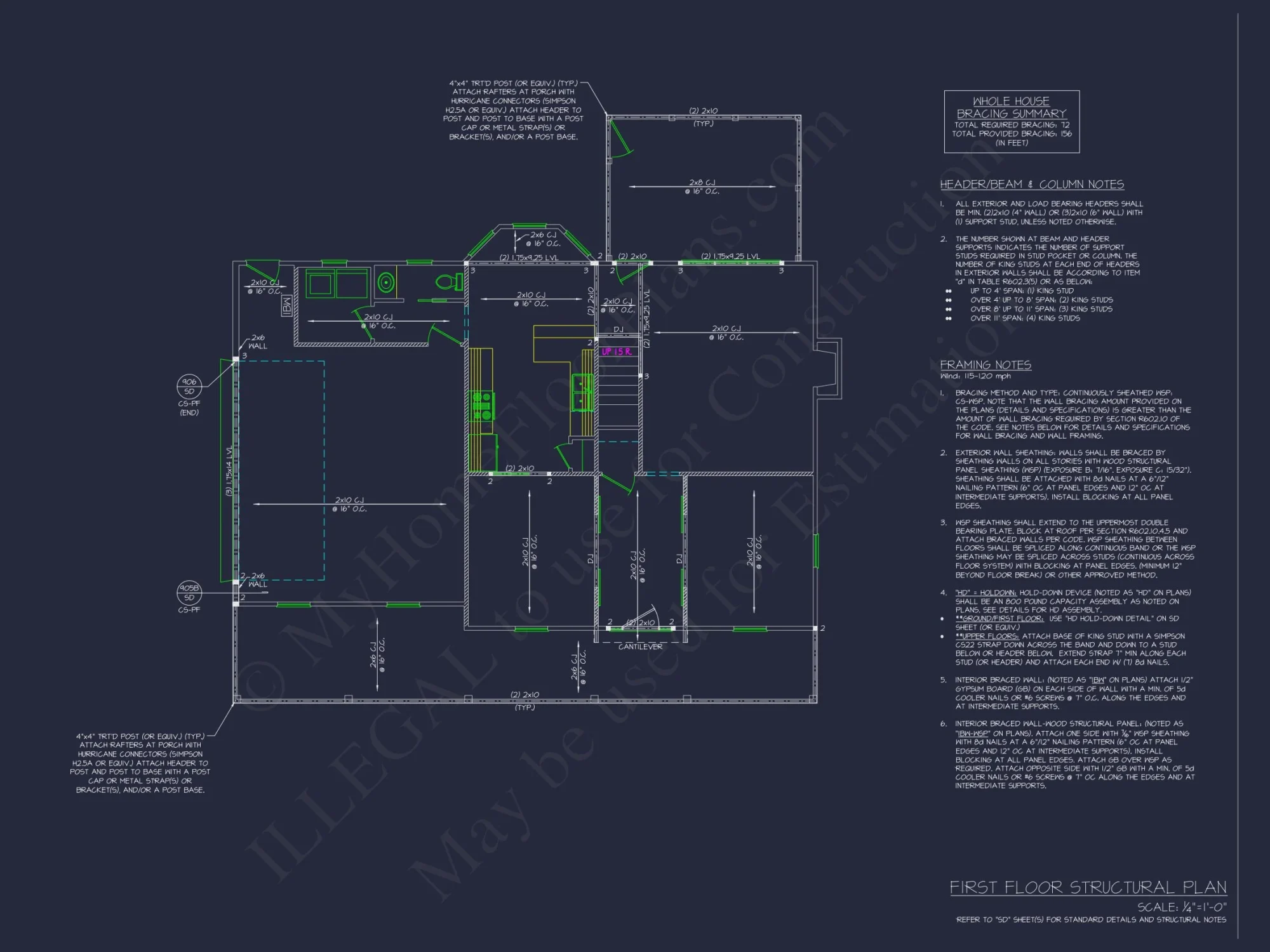 Beautiful 2-Story house Plan with CAD Architecture Designs