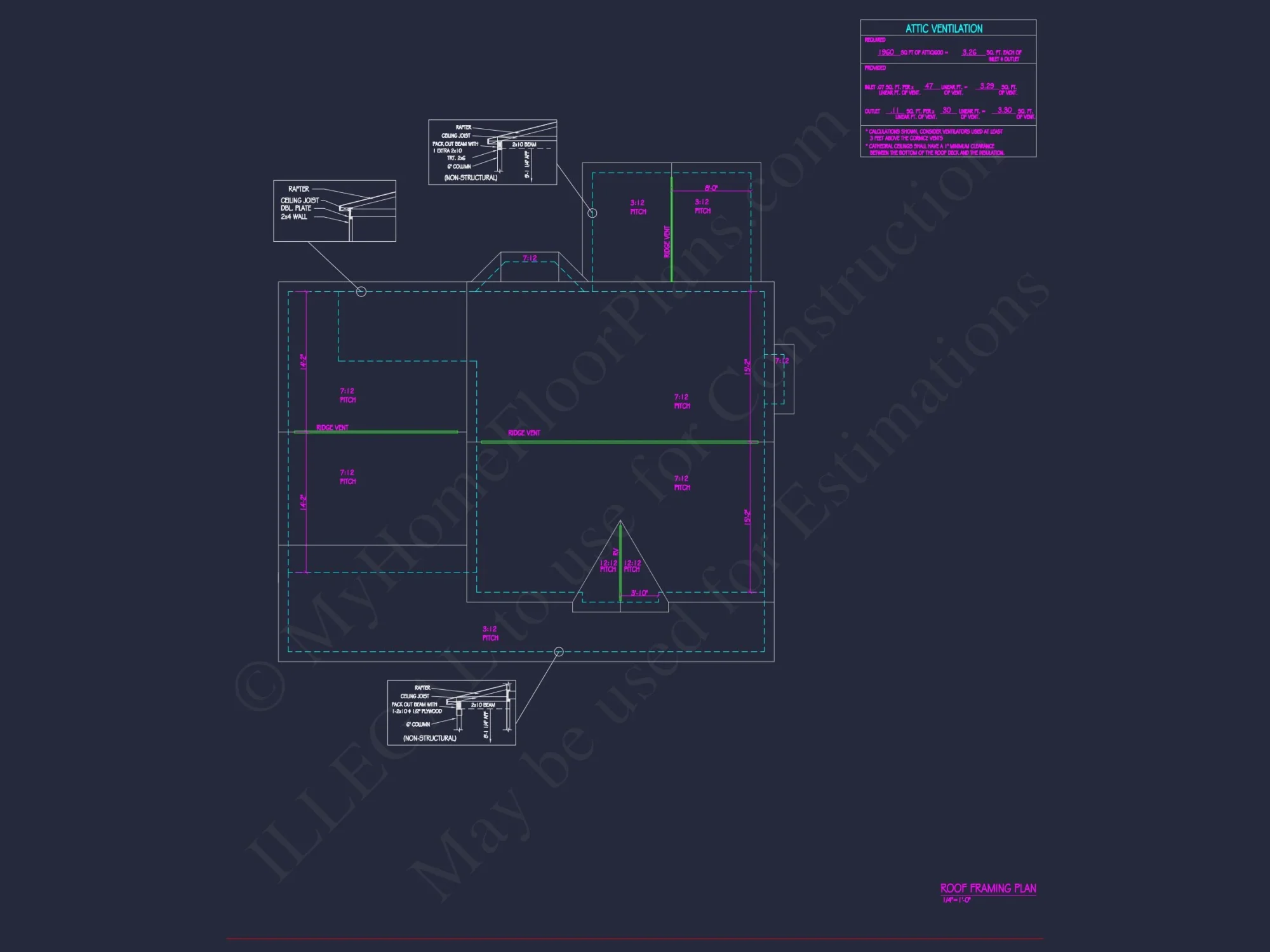 Beautiful 2-Story house Plan with CAD Architecture Designs