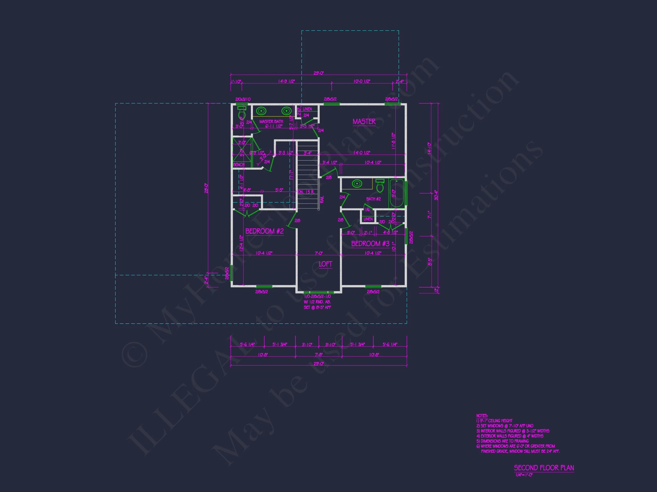 Beautiful 2-Story house Plan with CAD Architecture Designs