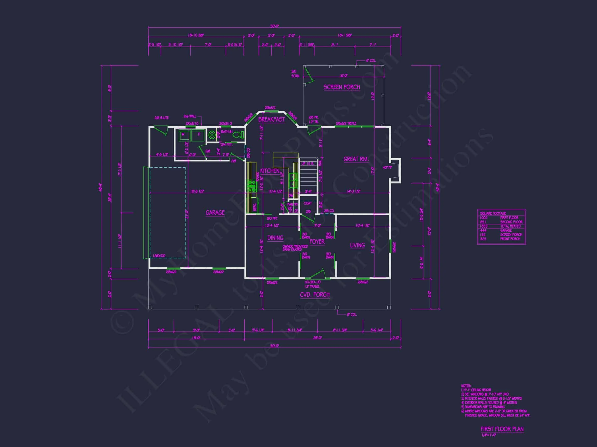 Beautiful 2-Story house Plan with CAD Architecture Designs