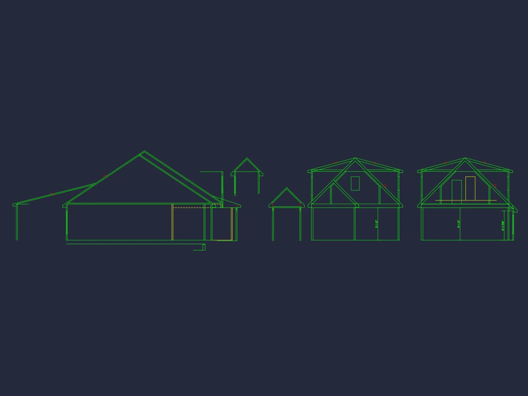 Spacious Craftsman house Plan with Modern Designs & CAD Blueprint