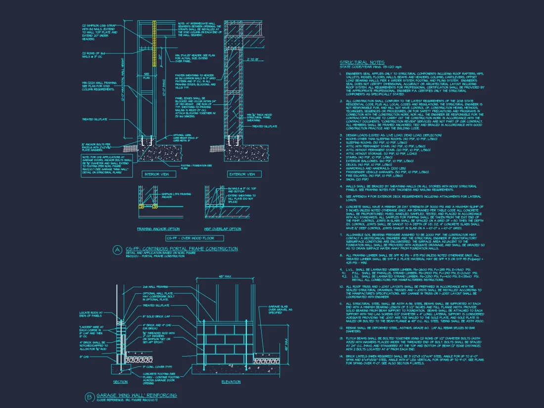Spacious Craftsman house Plan with Modern Designs & CAD Blueprint