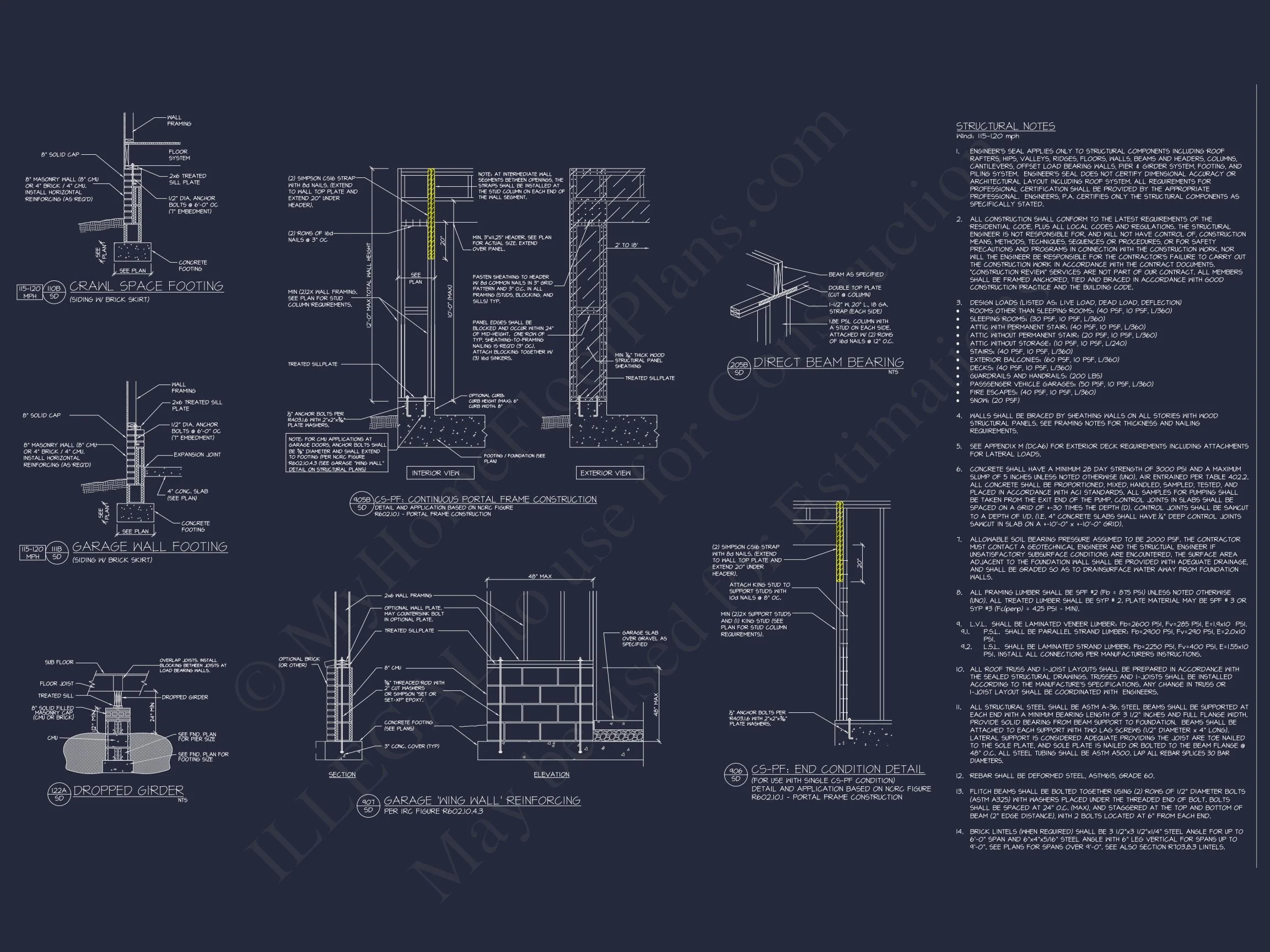 Traditional Colonial Home Plan - 4-Bed, 3-Bath, 2,400 SF 13 2-Story Craftsman Floor Plan