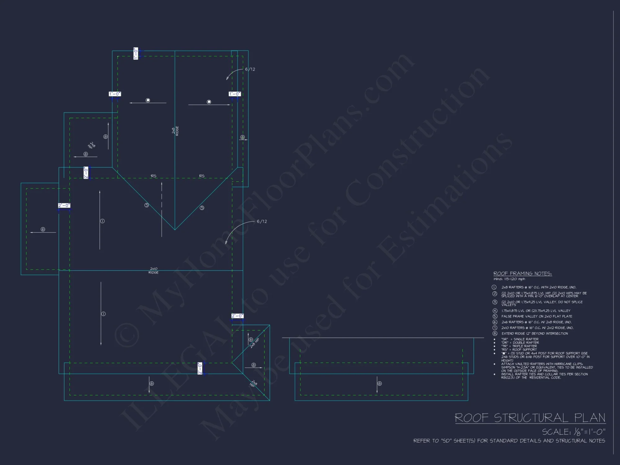house Design Blueprint with CAD