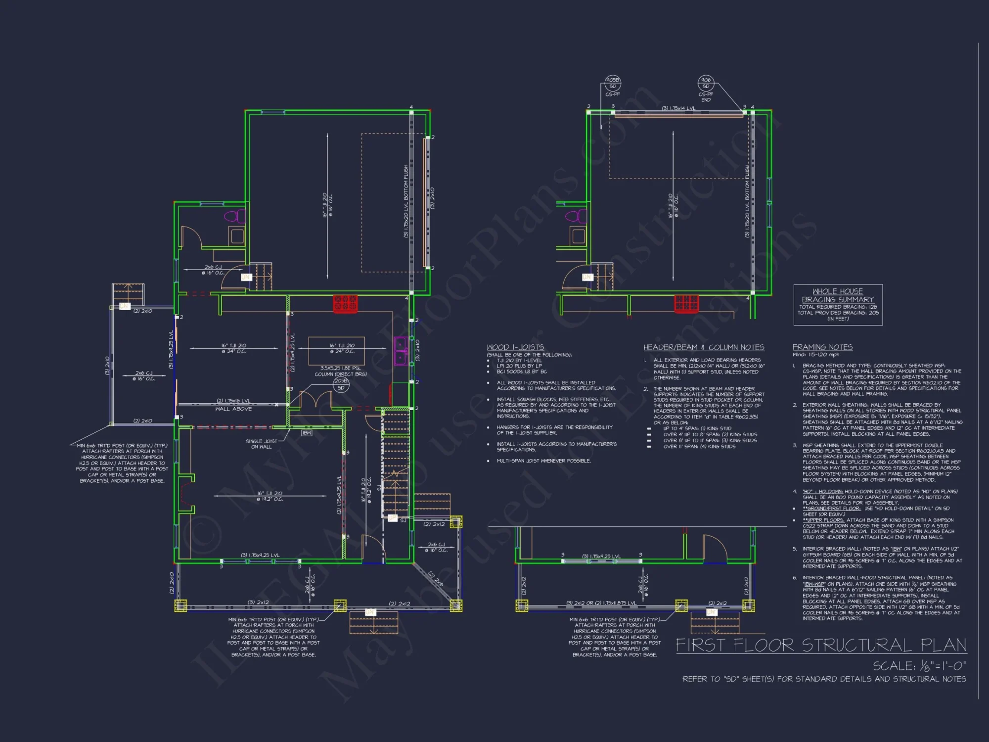 house Design Blueprint with CAD