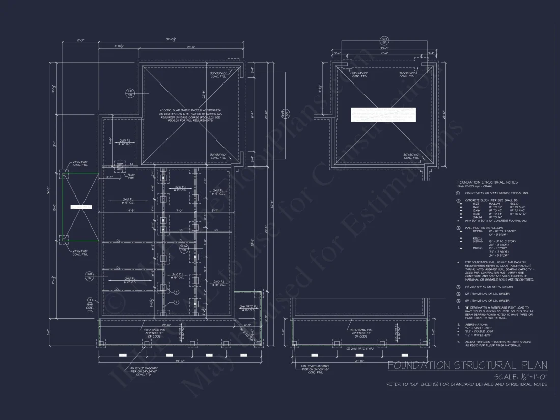2-Story Craftsman Floor Plan