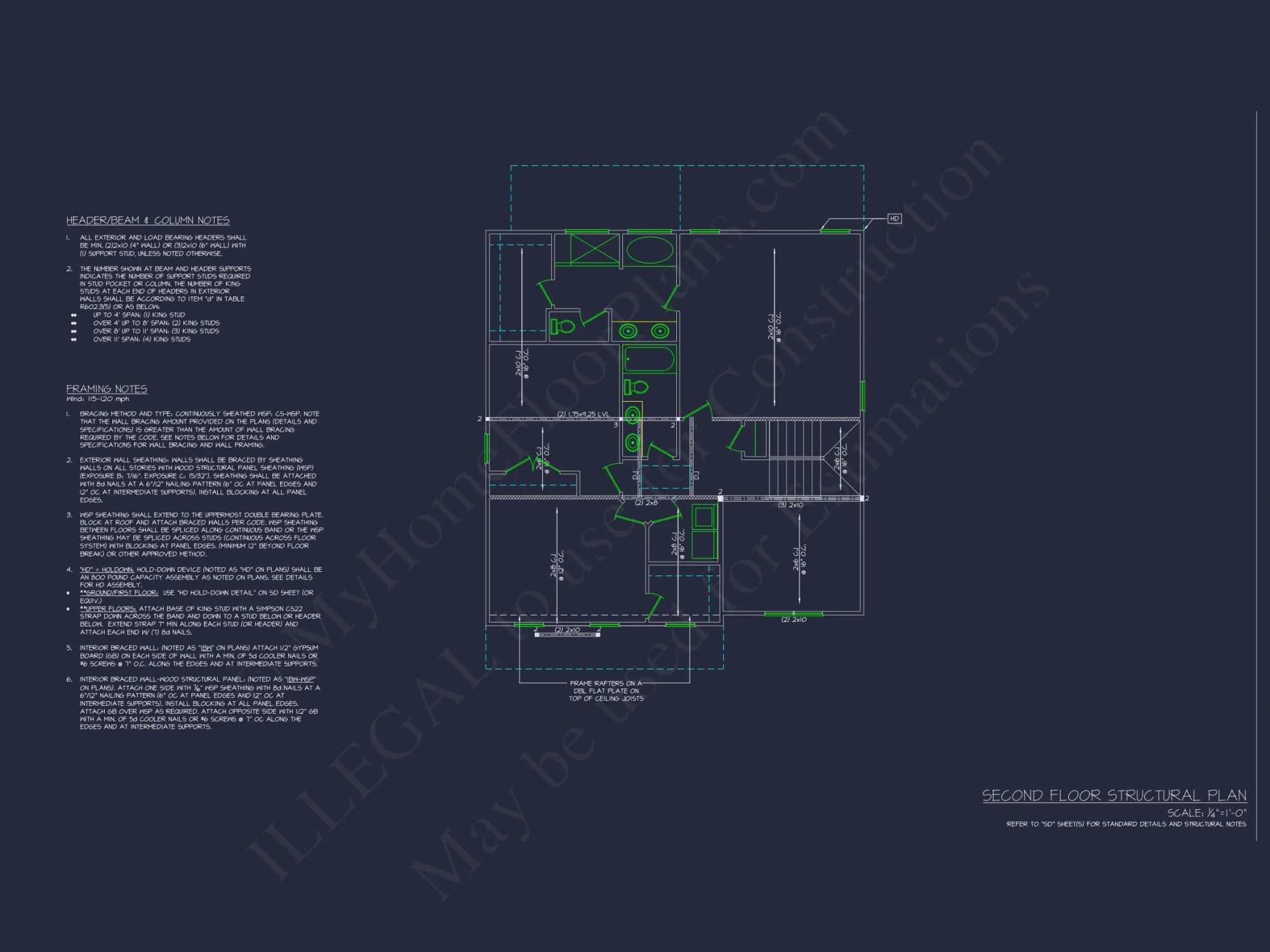 Modern house Design with Spacious CAD Floor Plans: Blueprint Guide