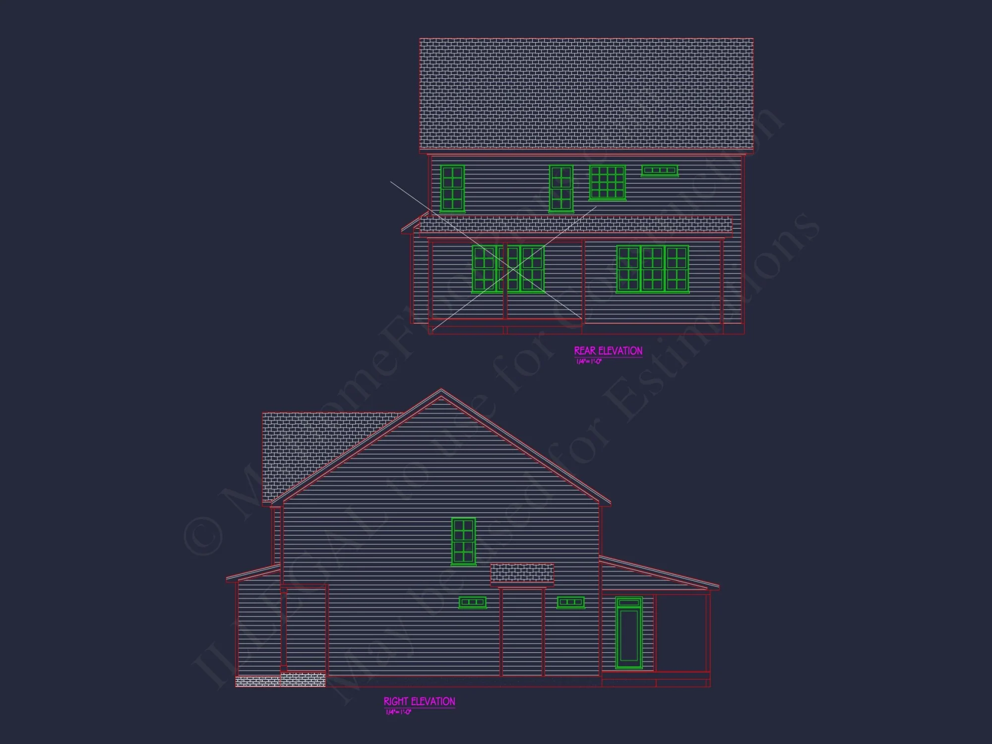 Modern house Design with Spacious CAD Floor Plans: Blueprint Guide