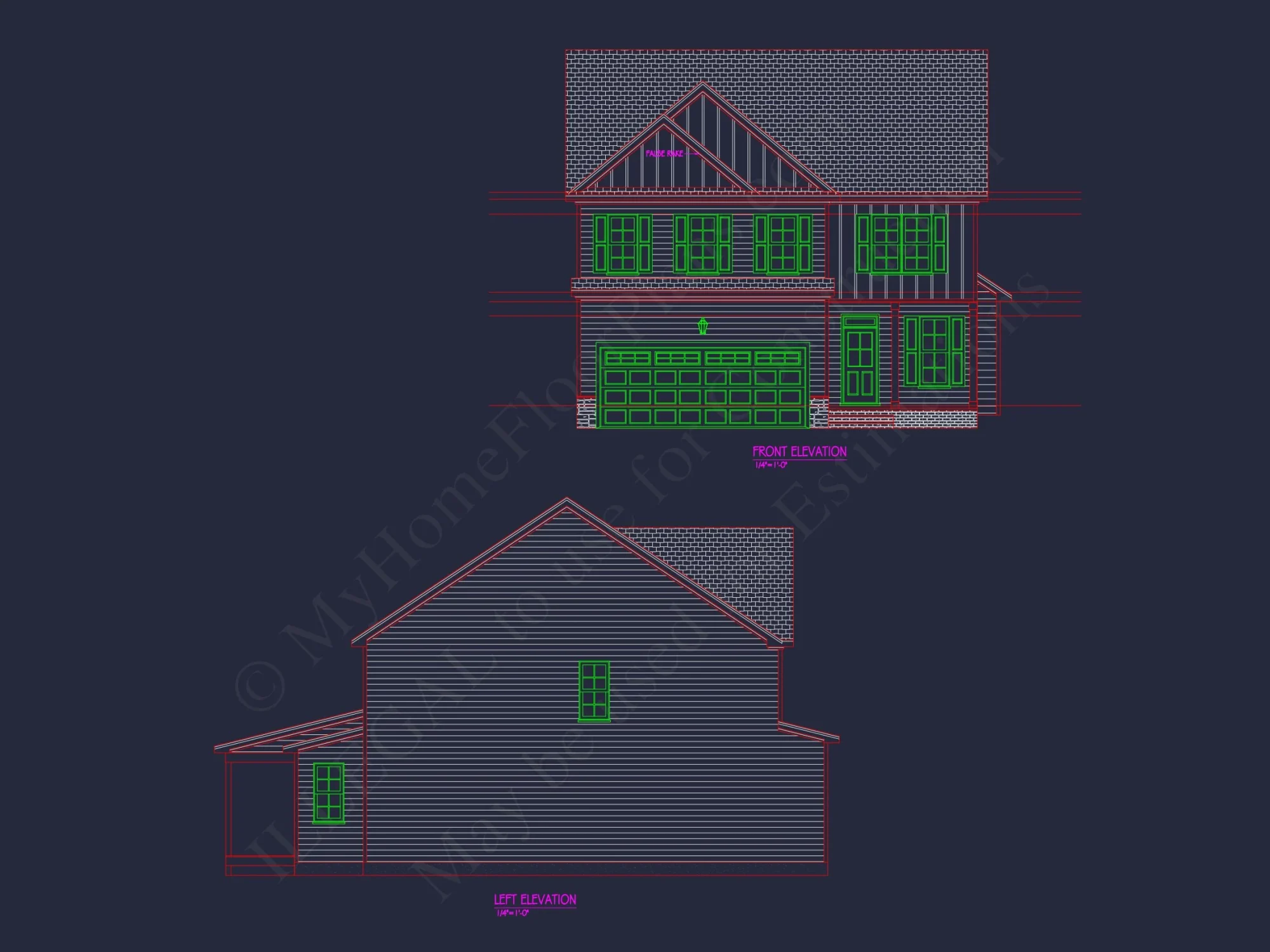 Modern house Design with Spacious CAD Floor Plans: Blueprint Guide